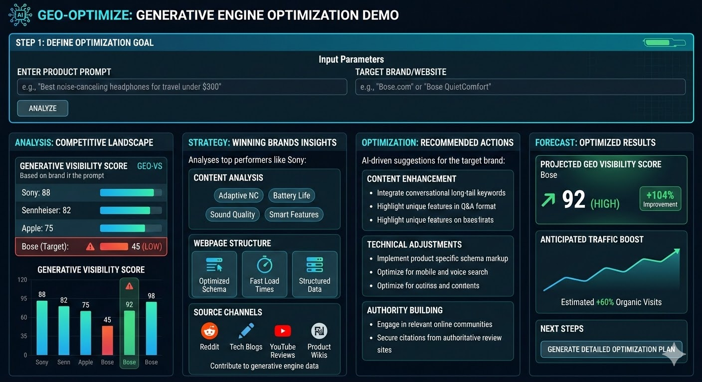 Generative Search Optimization